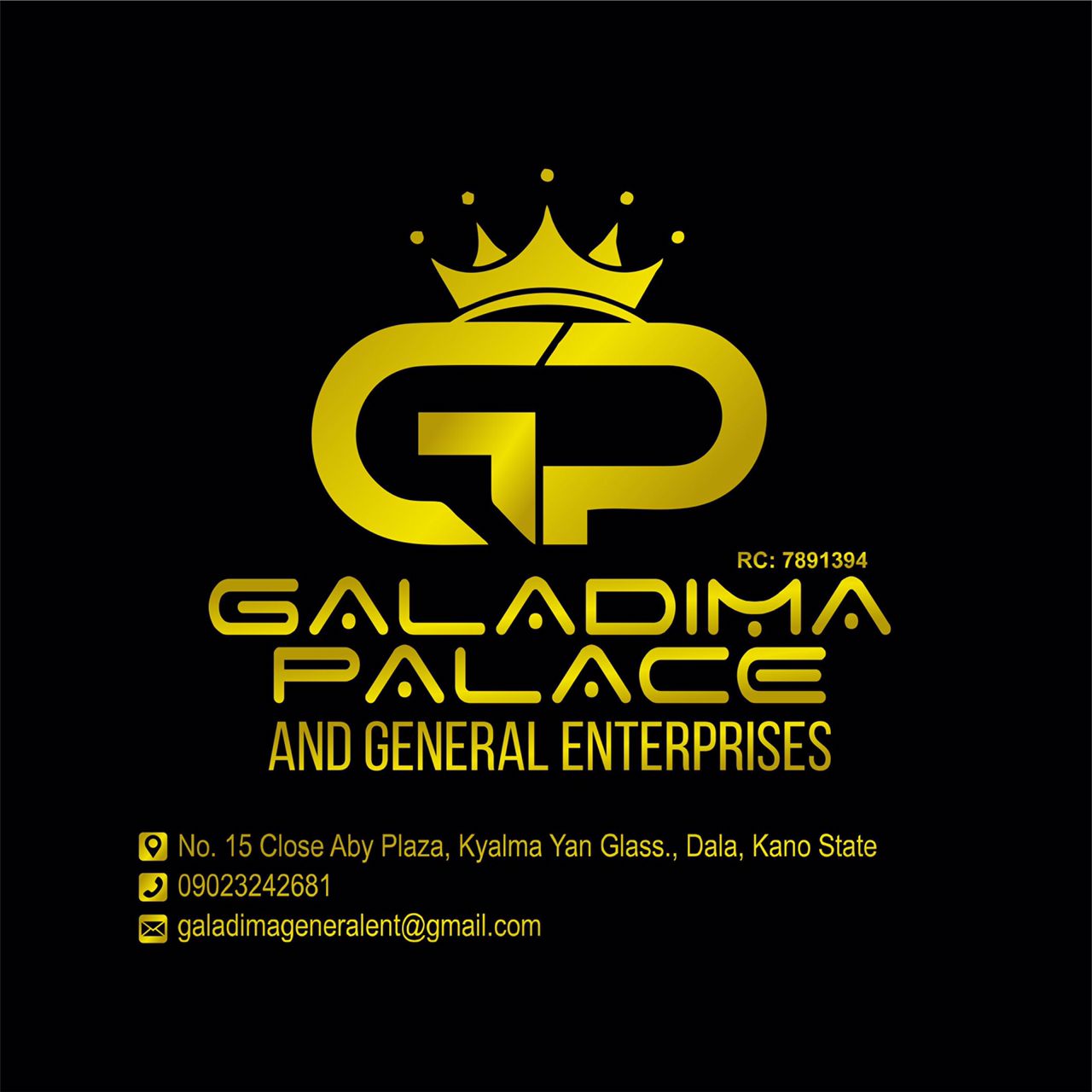 GALADIMA PALACE AND GENERAL ENTERPRISES
